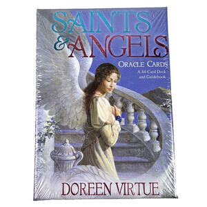Saints & Angels Oracle Deck & Guidebook by Doreen Virtue Hay House OOP RARE!